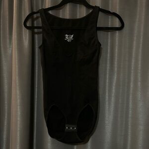 Elegant Black Shapewear Bodysuit